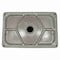 Msi Single Bowl 30'' x 20'' White Fireclay Kitchen Sink with Strainer Basket ZOR-PT-SNK-0020 - alternate 5
